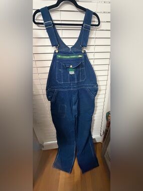 liberty Indigo Blue Relaxed Men’s Denim Overalls